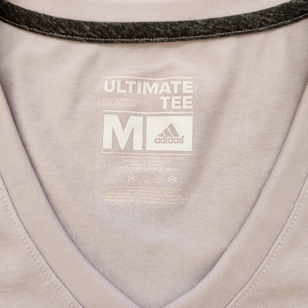 Adidas Ultimate Tee V Neck - Picture 10 of 10